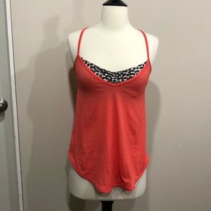 Rare Lululemon Tank with built-in bra size 6